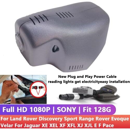 HD Car Wifi DVR Camera Dash Cam For Land Rover Discovery Sport Range Rover Evoque Velar For Jaguar XE XEL XF XFL XJ XJL E F Pace