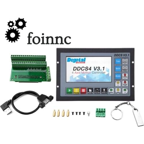 DDCSV3.1 CNC offline motion control system motor motion controller instead of mach3 motion control system metal housing