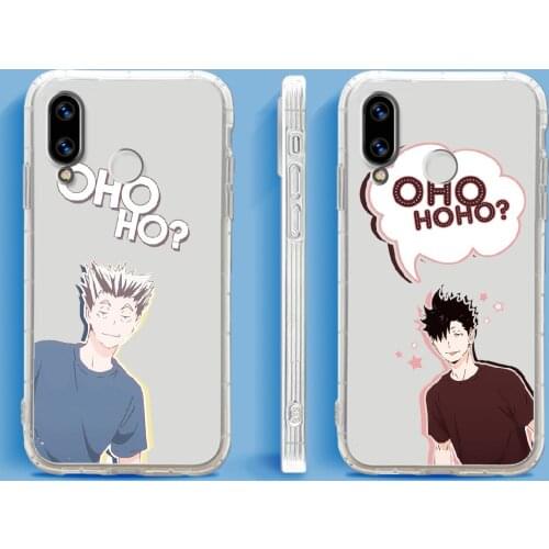 OYA Oya Haikyuu Phone Case For Huawei Honor 6 7 8 9 10 10i 20 A C X Lite Pro Play transparent painting Etui pretty waterproof
