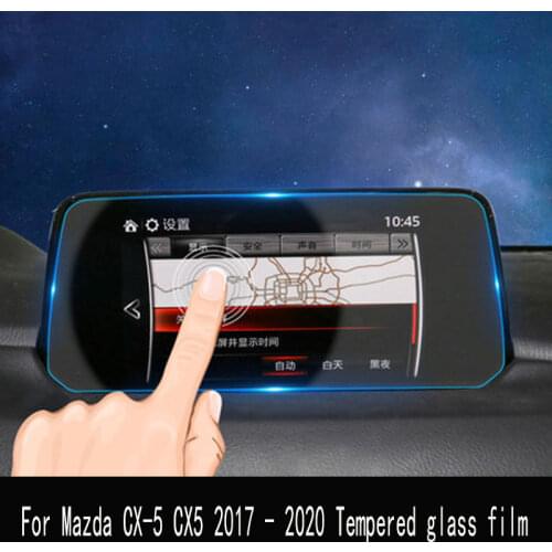 For Mazda CX-5 CX5 2017 2018 2019 2020 GPS Navigation Tempered glass protect Film LCD Screen Film