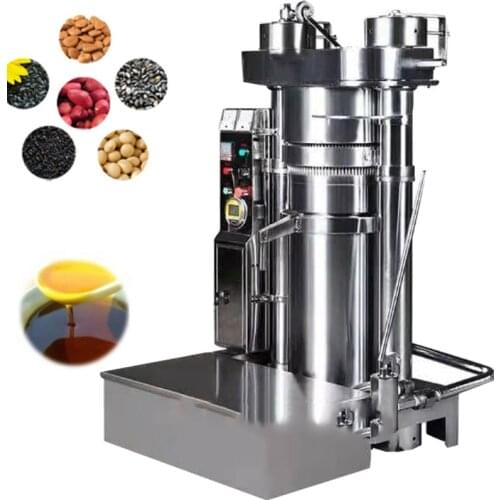 6YY-220A2020 New Small Peanut Sesame Hydraulic Press Walnut Hydraulic Press Sunflower Soybean Walnut Oil Press 1PC