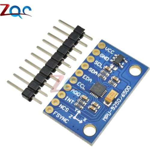 IIC/I2C MPU-9255 MPU9255 Three-Axis Gyroscope Accelerator Magnetometer Sensor Module GY-9255 3-5V Power Board
