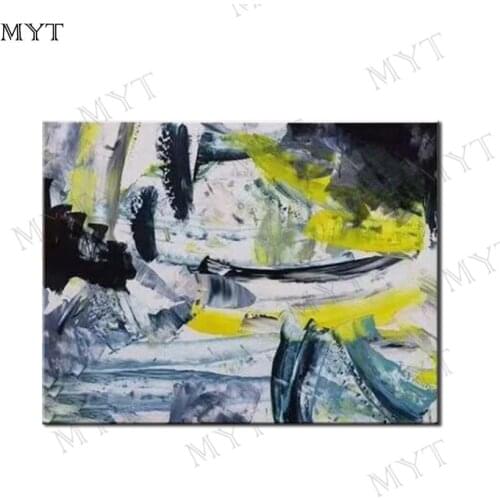 MYT Handpainted Abstract Art Canvas Home Decortaions Landscape Oil Painting On The Wall Modern Wall Pictures For Living Room Art
