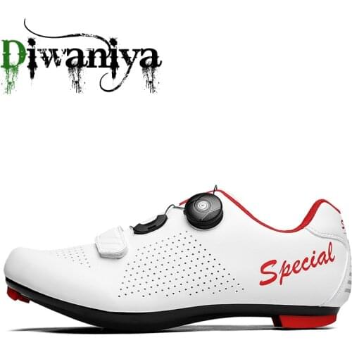 Road cycling shoes colorful reflective color changing Professional Mountain Bike Breathable Bicycle Racing Self-Locking Shoes