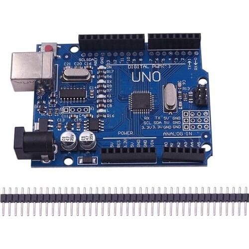 1 Set UNO R3 Official Box ATMEGA16U2+MEGA328P Chip For Arduino UNO R3 Development board + USB CABLE