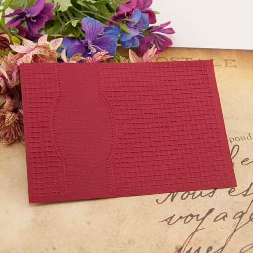 HOT plastic square template craft card making paper card album wedding decoration scrapbooking Embossing folders