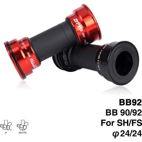 Bicycle Bottom Bracket BB92 BB90 BB86 MTB bicycle Press Fit Bottom Brackets for Parts Prowheel 24mm Crankset chainset