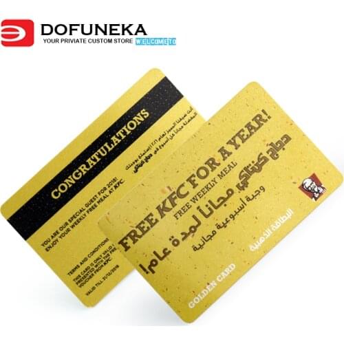 High quality custom printing PVC gold or sliver background plastic pvc card printing membership cards
