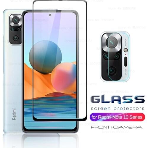 Protective glass red mi note10 pro max glas camera len protector cover for redmy redme redmi note 10 not 10 10s full screen film