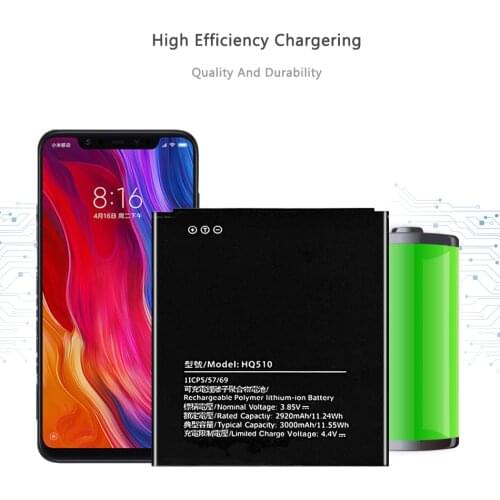 KiKiss 100% Original KiKiss 3000mAh HQ510 Battery For Nokia 2.2 WT130 batteria batterij