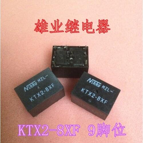 1pcs KTX2-8XF 9PIN car Relay KTX2-8XF