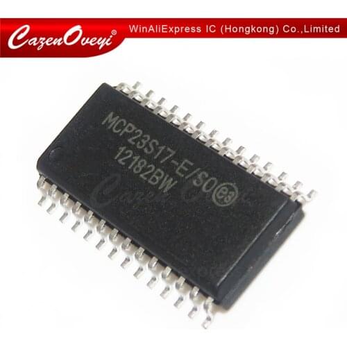 2pcs/lot MCP23S17-E/SO MCP23S17 SOP-28 In Stock