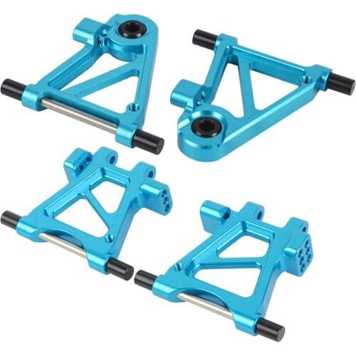 Aluminum Alloy TT-02 Front Rear Suspension Lower Arms Set for Tamiya TT02 51528 B Parts 1/10 RC Car