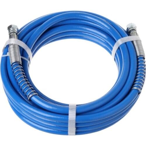 10m Airless Paint Spray Hose Tube Pipe 5000PSI Sprayer Fiber For Sprayer Gun New