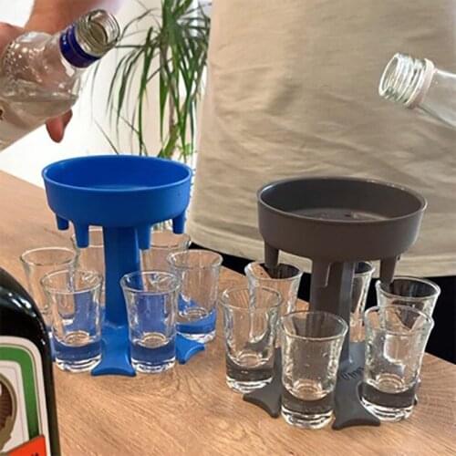 6 cup wine glass dispensers and holders bar party supplies housewares bartender set wine glass tray kitchen accessories