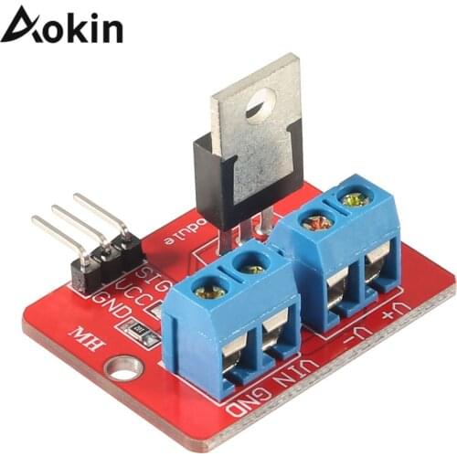 For Arduino ARM TOP MOSFET Button IRF520 MOSFET Driver Module For Raspberry pi 0-24V Top Mosfet Button IRF520 MOS Driver Module