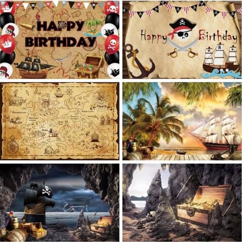 Yeele Skull Islands Pirate Nautical Captain Royal England Map Photography Backgrounds Photographic Backdrops For Photo Studio