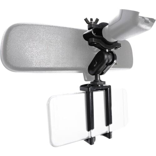Hot Sale Car Phone Holder Adjustable Rear View Mirror Mount Stand for Mobile Phone GPS