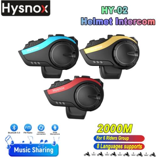 Hysnox Motorcycle Headsets