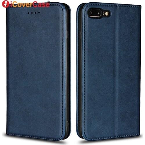 Magnetic Cases For Apple iPhone 6S 6 Plus 8 7 Leather Wallet For iPhone 7 Plus 8 7plus Flip Case Mobile Phone Accessory Coque
