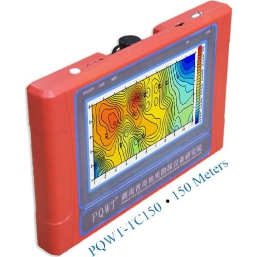 Groundwater detection machine underground water detector auto mapping testing instrument aquifer detector pqwt tc150
