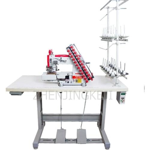 Cylinder Type Multi-Needle Machine Home Rubber Band Equipment Trouser Head Sewing Car Tightness Belt Label Pull Waist Device