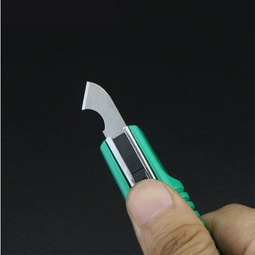 Multifunction Acrylic Hook Knife Plexiglass Cutting Knife Paper Cutter Razor Blades Leather Cutting Knife Craft Carving Tool