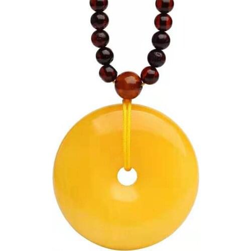 Fashion Jewelry Pendant Bead Women Femme Necklace Genuine Natural Waterdrop Yellow Gold Crystal Quartz Pendant