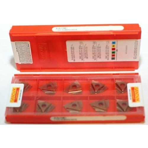 ORIGINAL 10PCS CARBIDE INSERT R123T3-0100-0500-CS1125