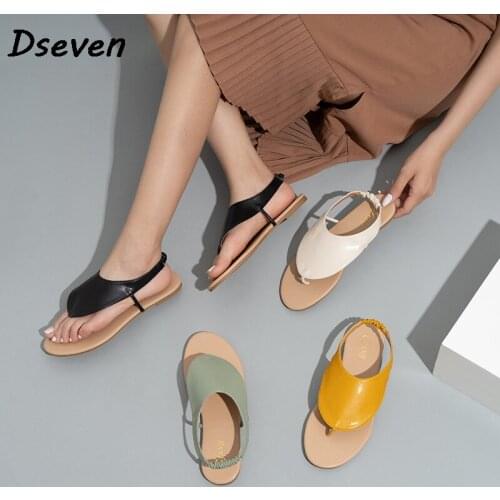 Flat Flip Flop Women Sandals Solid Color Lady Summer New Beach Shoes Female Casual Vacation Sandalias Shoes sandalias de mujer