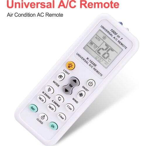Universal Wireless Digital LCD Air Condition Controller K-1028E Consumption Air Condition AC Remote Control for Air Conditioner