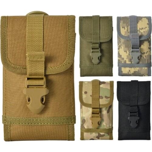 Military Tactical Molle Utility Bag Waist Bag Phone Belt Pouch Mobile Phone Case Cell Phone Holder