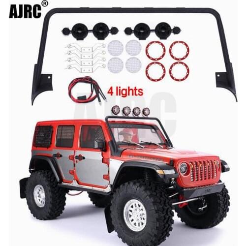 1/10 RC car AXIAL SCX10 III JEEP Wrangler roof arch lamp holder spotlight lamp holder Bracket