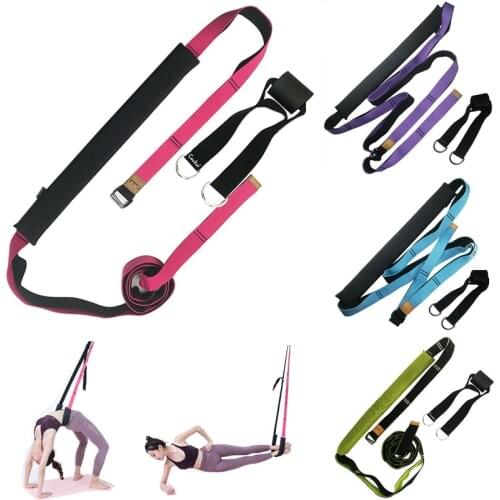350cm Adjustable Yoga Strap Hammock Swing Aerial Suspension Belt For Waist Leg Flexibility Stretching Trainer Yoga assistance