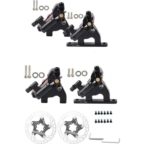 Road Bike Disc Brake Large Piston Hydraulic Disc Caliper Mountain Bike Disc Brake System Durable For Cycling Bike Accessory