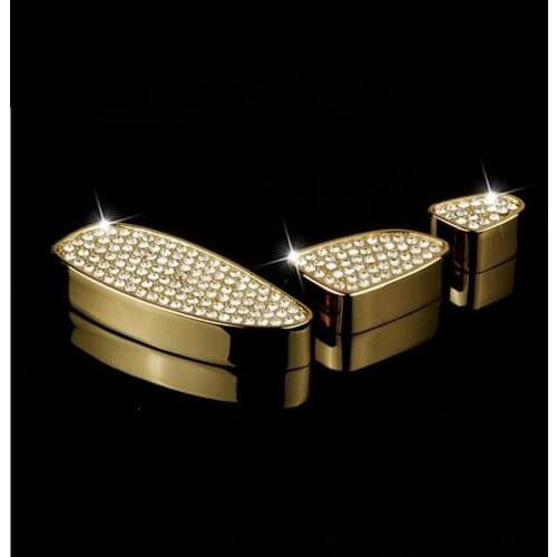 Hot sale 3 pieces 3 colors optional for M-ercedes B-enz Auto Car Seat Adjustment Switch Button diamond decorative Cover