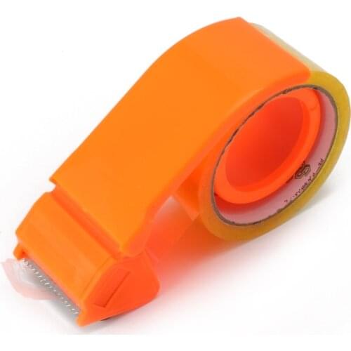 Transparent Adhesive Tape Holder Cutter Packing Dispenser For Office Supplies M17F