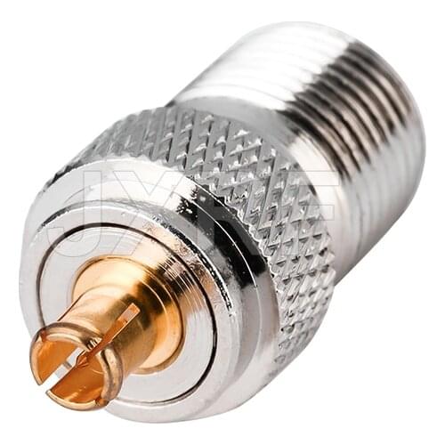RF coaxial coax F to MCX connector F female to MCX male Plug adapter fast ship