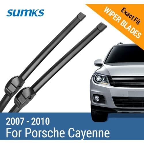 SUMKS Wiper Blades for Porsche Cayenne 26"&26" Fit Side Pin Arms 2007 2008 2009 2010
