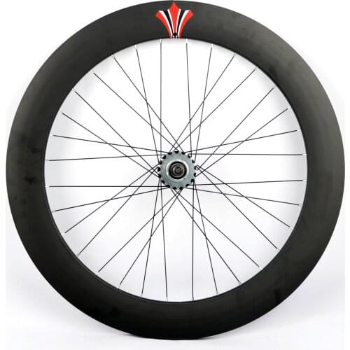 Track Fixie Bike Flip-flop Wheel Rim Hight 70mm Front Rear 32H Hub Single Speed Bicycle Wheelset Fixed Gear Aluminum Alloy