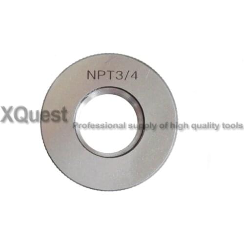Pipe thread ring gauge NPT 1/16 1/8 3/8 1/4 1/2 3/4 American tapered Pipe thread gage 1/16-27 1/4-18 1/8-27 3/8-18 1/2-14 3/4-14