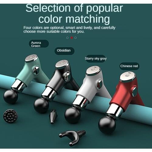 High Frequency Massage Gun Deep Tissue Percussion Muscle Massager For Pain Relief Fascia Gun Electric Body Massager