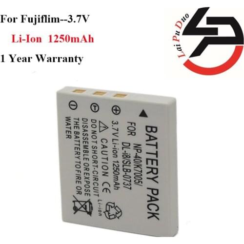High Quality 1250mAh Brand New Replacement Battery For Fujifilm NP-40 NP40 402 F455 Zoom F460 Zoom F470 Zoom F610 F650 F700 F71