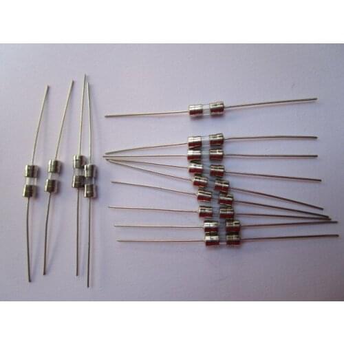 3.6x10mm T0.1A Slow Bow Miniature Glass fuses with Fine wire 600 pcs per Lot