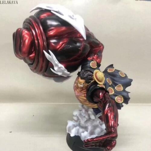 Anime One Piece GK Gear fourth Snake Bound Man Monkey D Luffy Large Statue PVC Action Figure Collectable Model Toys New LELAKAYA