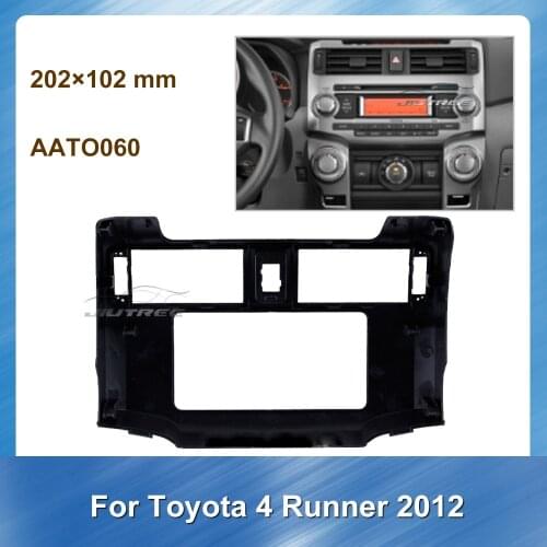 Car Radio Fascia For Toyota 4 Runner 2012 Car Multimedia fascia Installation Car DVD Audio top Frame Adapter player Frame
