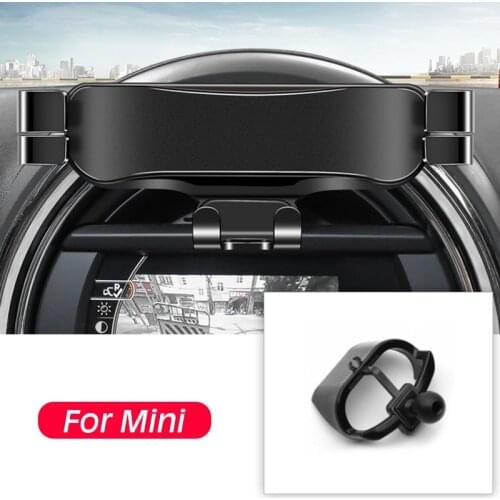 For Mini Cooper Countryman F54 F55 F56 F60 Car Mobile Phone Holder Air Vent Mount Stand GPS Gravity Bracket Car Accessories