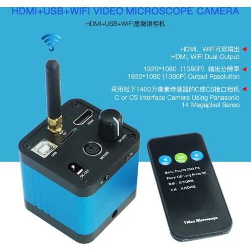 1080P 16MP Wifi USB HDMI Wireless Microscope Wifi Digital Camera for IOS/Android/PC