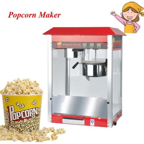 Classic Electric Popcorn Making Machine 220v Desktop Commercial Mini Popcorn Maker Corn Popper FY-06A