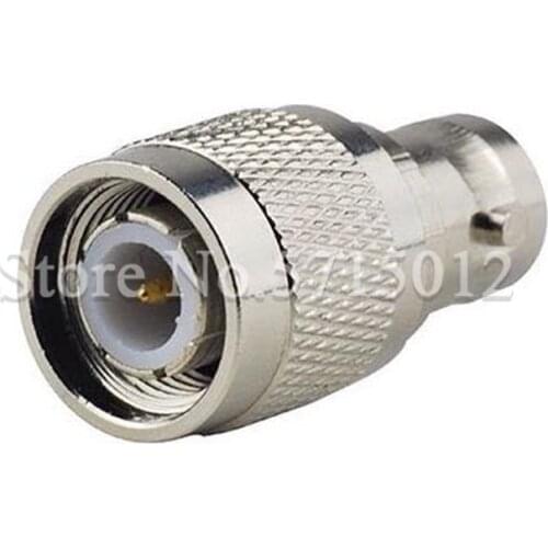 2pcs TNC Male Head Turn to BNC Famale Head Socket Connector Pure Copper Coaxial Converter RF Adaptor TNC/BNC-JK